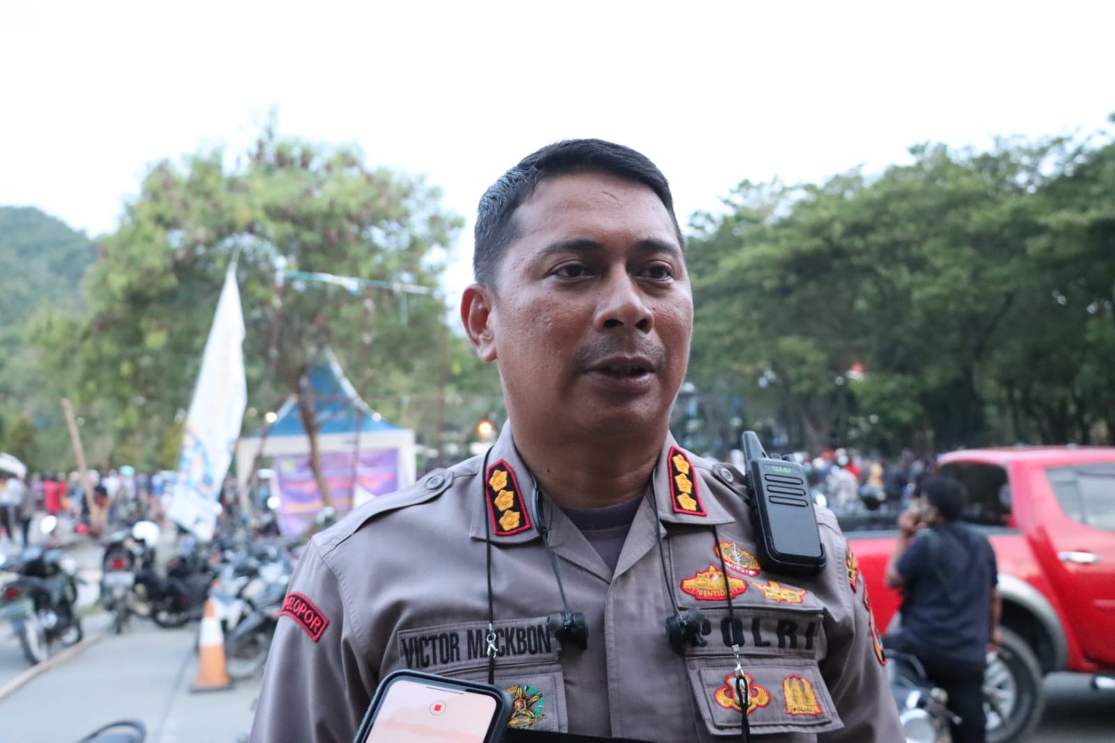 Personil Gabungan Tni Polri Di Turunkan Kawal Demo Save Le