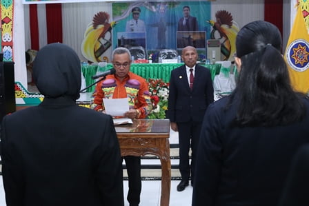 Pj Bupati Cyfrianus Mambay Alumni Pamong Praja Dibentuk Khusus Untuk