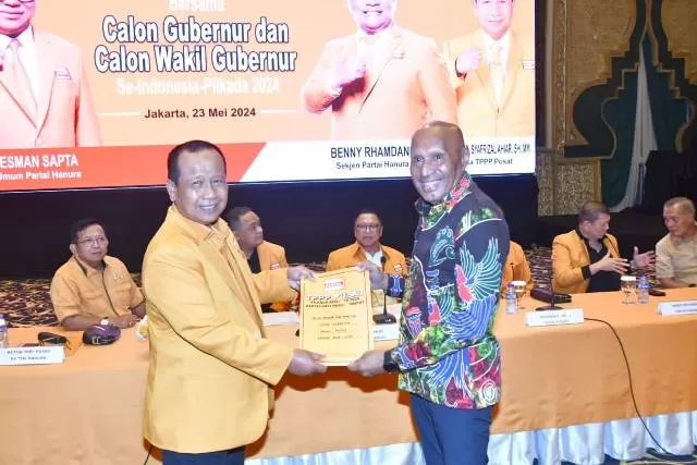 Btm Resmi Kantongi Rekomendasi Hanura Teraspapua