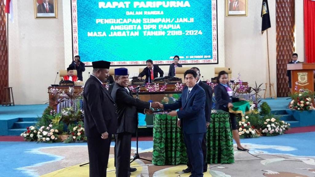 Ini Tugas Pimpinan Sementara DPR Papua