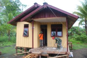 Satgas TMMD  Rampung Bangun 20 Unit Rumah Warga Kogir