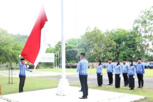 Peringati HUT Korpri Ke – 48, Pemkot Jayapura Gelar Upacara Bendera