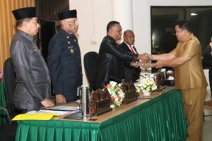 Semua Fraksi DPRD  Setujui APBD Kota Jayapura Tahun 2020.