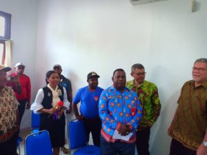 Bupati Mambra Resmikan Bank Papua Kantor Kas Burmeso