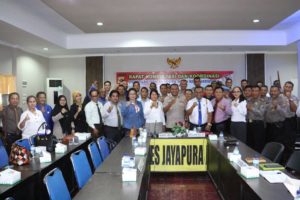 Roadshow Ke Mapolresta  Jayapura Kota ,DPRD Pastikan Kamtibmas  Jelang Natal