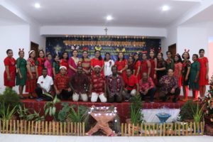 Kasih Kristus Menjadi Dasar Persaudaraan Keluarga  SMA Gabungan Jayapura