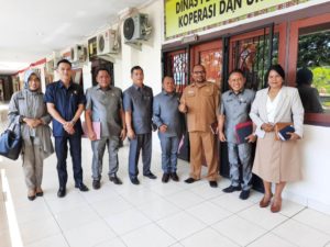 Kungker Ke  Disperindagkop,Komisi C Pastikan Database Pedagang Kota Jayapura