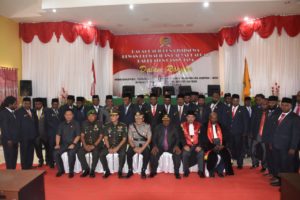 Hadiri Pelantikan Anggota DPRD, Kapolres Lanny Jaya Harap Dewan  Bersinergi Jaga Kamtibmas