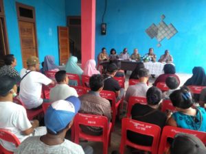 PKL Kelapa Dua Entrop Dilarang Berjualan Di Depan Pagar Terminal Baru