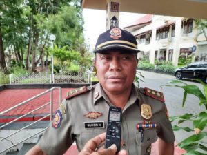 Masih Menggunakan Trotoar Satpol PP Kota Jayapura Akan Tertibkan Pedagang Kaki Lima