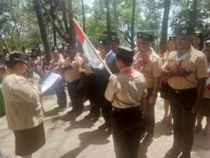 Kakwarda Papua Lantik Pengurus Mabicab dan Kwarcab Kabupaten Tolikara