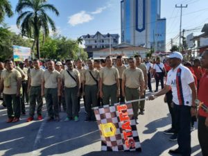 Sambut Tahun Pelayanan Excellent Pemkot Jayapura Gelar Olahraga Bersama