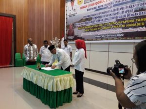 Pemkot Jayapura – Kemenag Tekeng Kerja Sama Pemanfaatan Data Simkah Terintegrasi