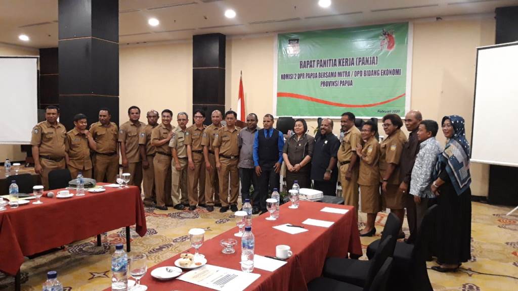 Panja Komisi II DPR Papua Dan  Mitra Bahas Kesiapan PON XX