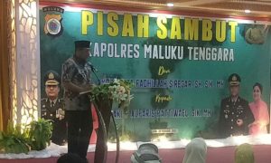 Pisah Sambut Kapolres Malra,Bupati Hanubun Harap Pattiwael Bisa Basmi Togel dan Narkoba