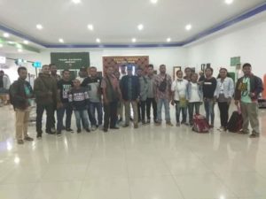 LLK UKM Biak Berangkatkan 20 Pemuda Pencaker Ke BLK Sorong