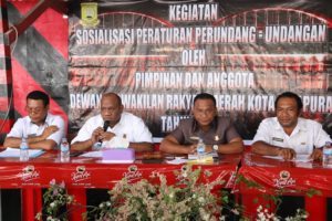 DPRD Kota Jayapura Sosialisasikan Dua Perda di Kelurahan Waena
