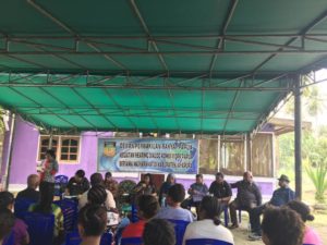 Komisi II DPRP Hearing Dialog Bersama Masyarakat Kampung Yahim dan Yakonde.