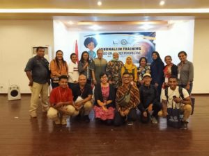 Pelatihan Jurnalistik Berbasis Perspektif Gender Digelar Di Biak