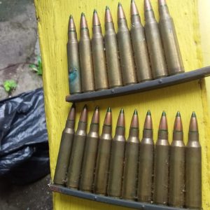 Warga Temukan Amunisi di Dapur.