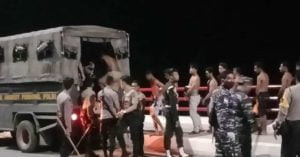 Asik Balap Liar Disaat Corona Mengancam, Puluhan Remaja Ditangkap Tim Gugus Tugas