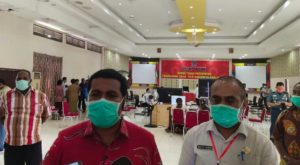 Stok Masker Nihil, Pemda Biak Galang Penjahit Buat Masker Kain