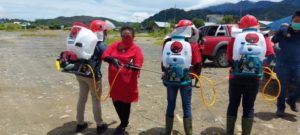 Putus Rantai  Covid – 19, Kristhina  Mano Pimpinan Aksi Kemanusiaan di Kabupaten Jayapura