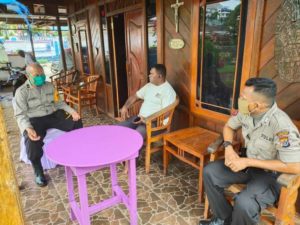 Polisi Silaturahmi Ke Tokoh Agama Jayapura Utara
