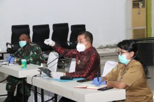 Besok Pasar Hamadi dan TPI di Tutup,Empat Titik di  Kelurahan Entrop dan Hamadi Dikarantina.