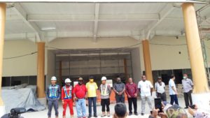 Pembangunan Venue Voli Indoor Capai 95 Persen