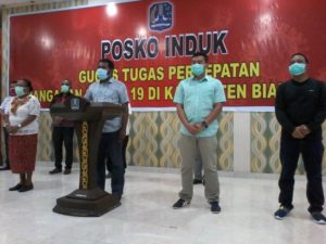 Pasien Positif Covid-19 di Biak Bertambah Jadi 11 Orang, Bupati Ingatkan Tak Ada Kalangan Yang Kebal
