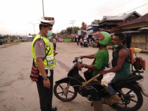 Operasi Ketupat Matoa 2020 Supiori, Masker Yang Dirazia