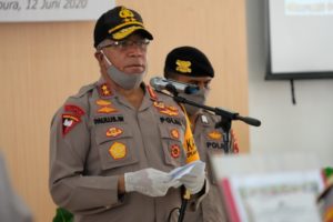 Atensi Kapolda Papua Kepada Jajarannya Dimasa Pendeni Covid-19
