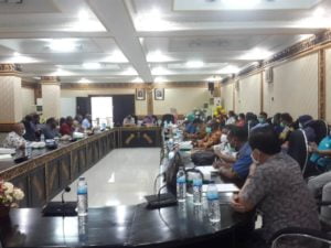 Komisi V DPRP Gelar Pertemuan Dengan Lima Pimpinan Rumah Sakit