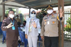 Tindak Lanjuti Perwal ,Gugus Tugas Kota Jayapura Sweeping Masker