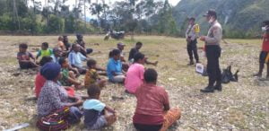 Sambang Tomas, Pers Binmas Noken Himbau Selalu Jaga Kamtibmas