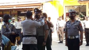 24 Personil Polresta Jayapura Kota Naik Pangkat
