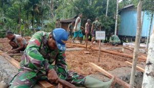 Terlibat Dalam TMMD-108  Praka Rolis Ayomi Ingin Berikan Yang Terbaik