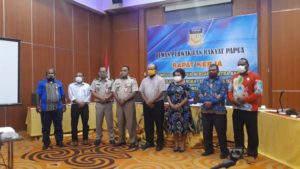 Terima Taruna OAP,Komisi I DPRP Apresiasi Kemenkumham