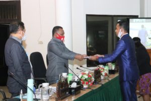 Inilah Pendapat Akhir Fraksi DPRD Kota Jayapura Terhadap LKPD TA 2019