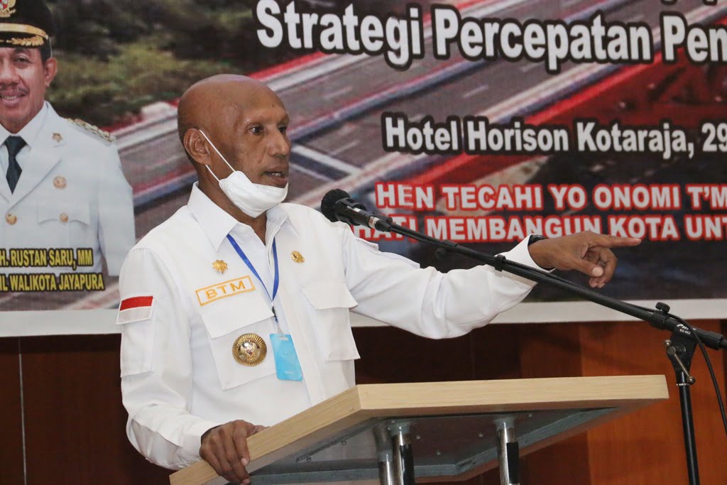 Buka Raker Dinkes,BTM Harap Kota Jayapura Bebas Stunting dan Percepatan Penanganan Covid-19