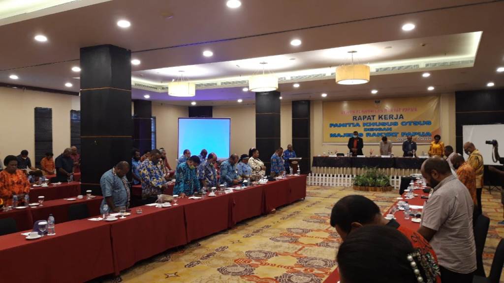 DPRP – MRP Samakan Presepsi Hadapi RDP Revisi UU Otsus