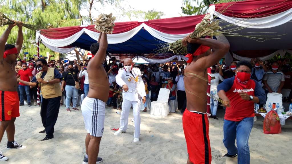 Meriahkan HUT RI ke -75,Wali Kota Benhur Tomi Mano Apresiasi Pemuda Maluku