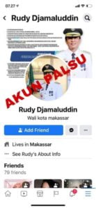 Pj Wali Kota Makassar Minta Warga Waspada Akun Penipuan Mengatas Namakan Dirinya