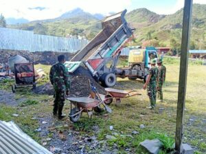 TMMD 109, Kodim 1714 Rehab GOR PBSI Puncak Jaya