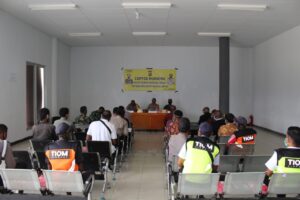 Wujudkan Kamtibmas Aman, Kapolres Lanny Jaya Gelar Cofee Mornin