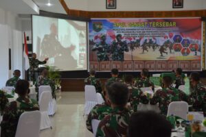 Apel Dansat Kodam XVII Cenderawasih Sebagai Sarana Komunikasi