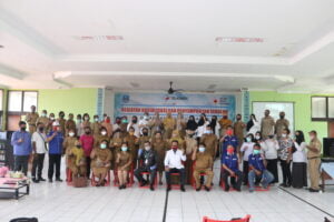 Rustan Saru Sosialisasikan Pencegahan Covid-19 di SMPN 1 Jayapura