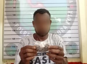 Bawa Ganja, Seorang Pemuda Ditangkap Saat Sweeping