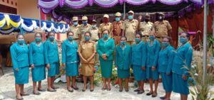 Kepala Distrik Lantik Ketua TP PKK Yawosi